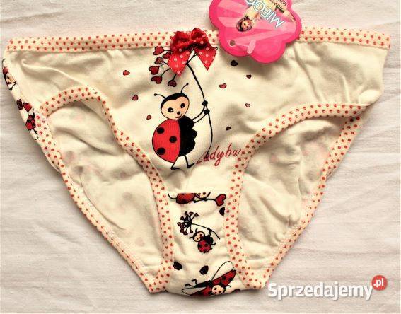 Figi majtki dziewczęce bawełna 110116 4 Warszawa sprzedam