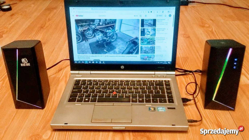Laptop HP 8470p win 10 i5 280 GHz 8GB 120 GB SSD Żnin