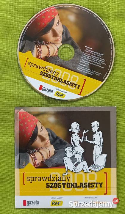 Sprawdziany szóstoklasisty płyta CD Małkinia Górna sprzedam
