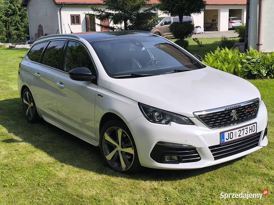 Peugeot 308 Gtline Lift Model 2018 16 blue hdi Tarnów