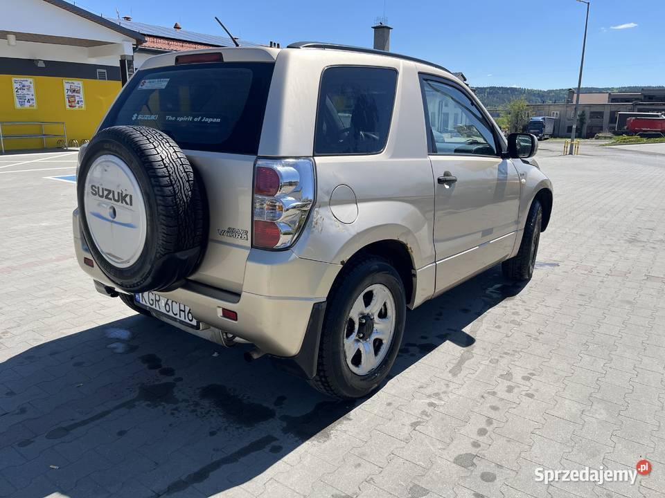 Suzuki Grand Vitara 16 benzyna LPG Rok produkcji 2005 podkarpackie Hucisko Jawornickie