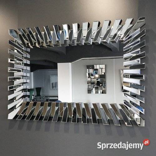 Lustro dekoracyjne glamour w stylu nowojorskim Lustra Warszawa