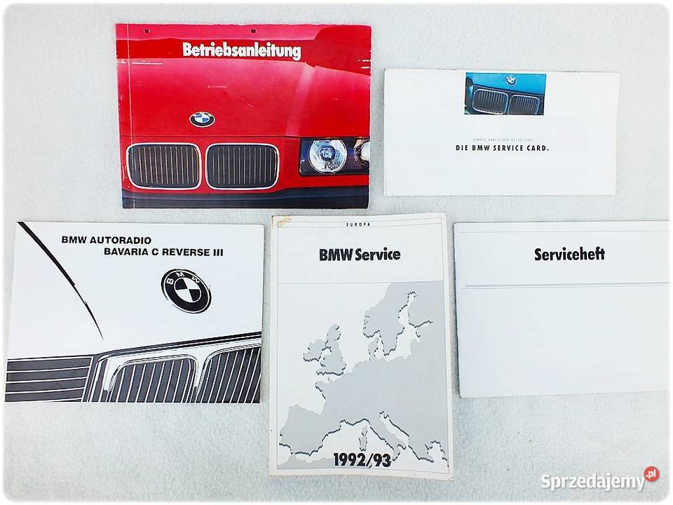 BMW E36 serii 3 Kompletny Zestaw Książka z Żary