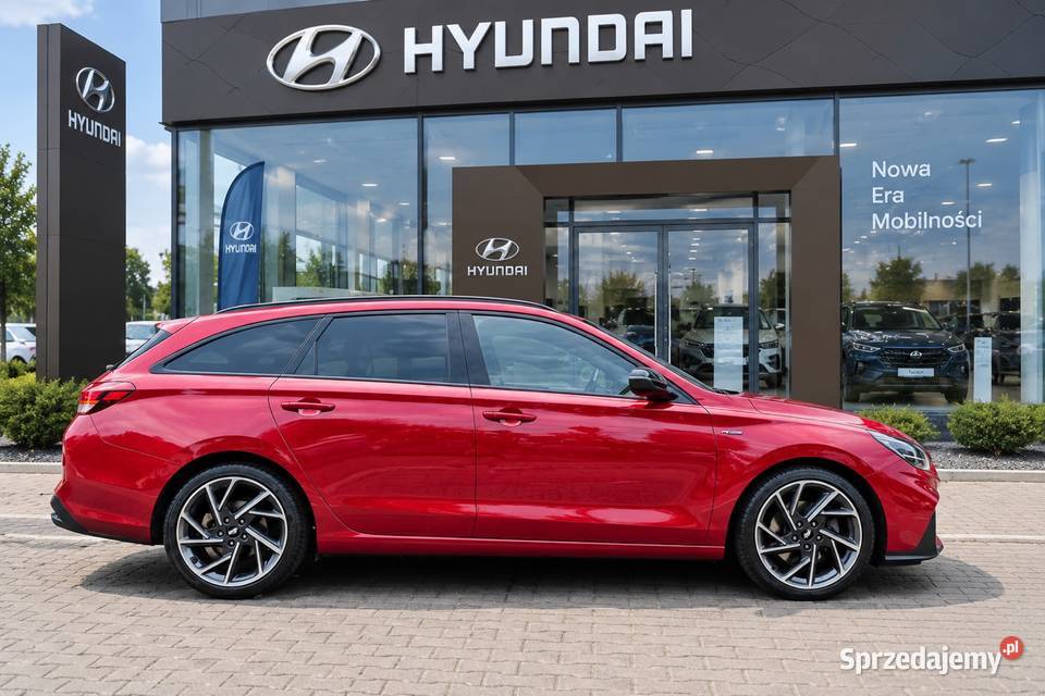 HYUNDAI i30 N linie LED mHEV 160 7DCT kombi FULL łopatki zmiany biegów Poznań