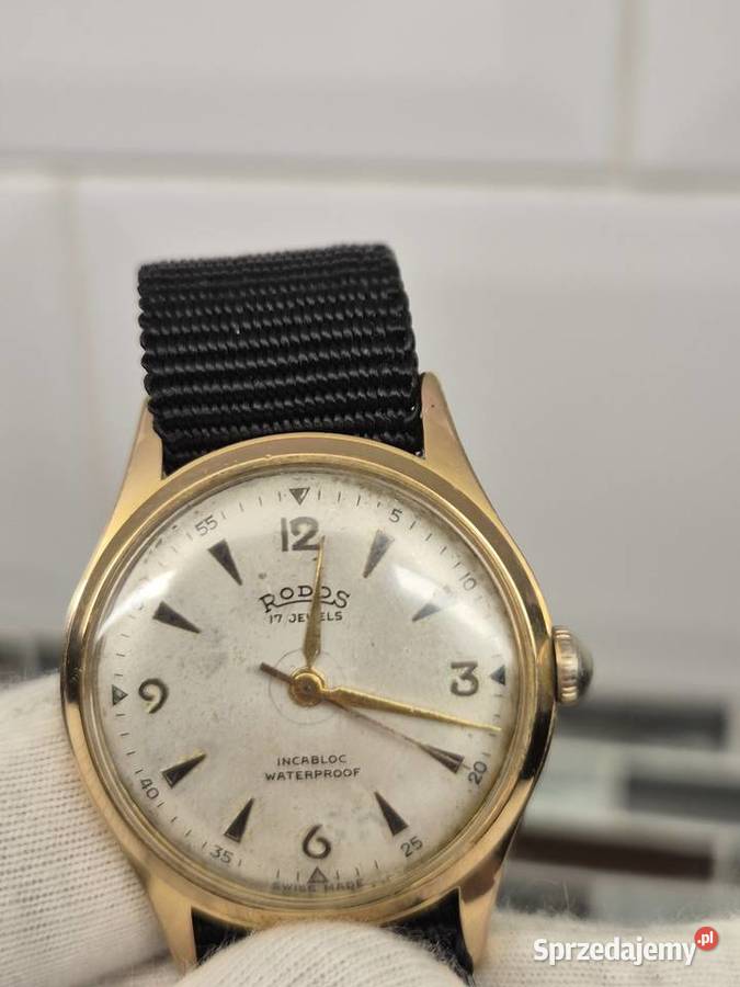 Rzadki zegarek szwajcarskiRodos Chorzów sprzedam