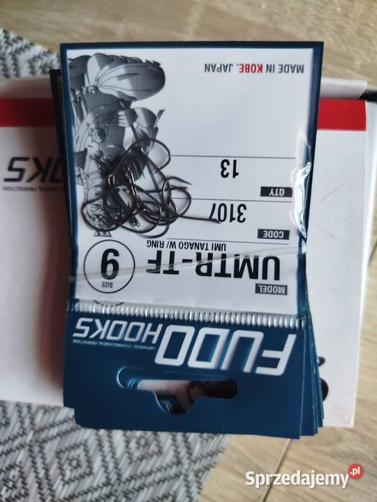 Sprzedam haczyki Fudo Hooks Duża ilość różne Sporty towarzyskie i rekreacja Dzierżoniów