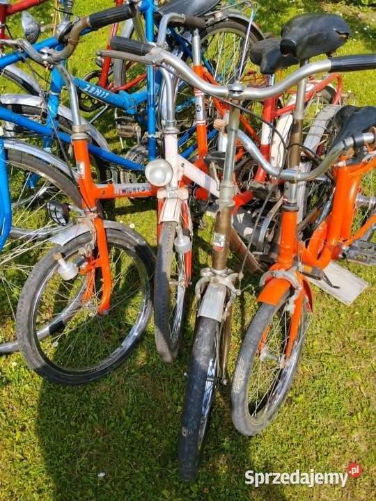 pakiet starych rowerów Romet podkarpackie Przedmieście Czudeckie