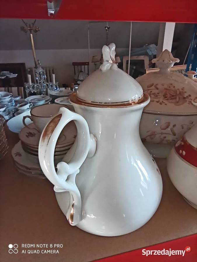 dzbanek do czekolady C T syg 1875 1909 r Z Porcelana i szkło Gdańsk