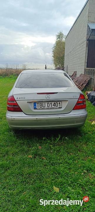 Mercedes Benz W211 2003r uszkodzony świętokrzyskie Busko-Zdrój