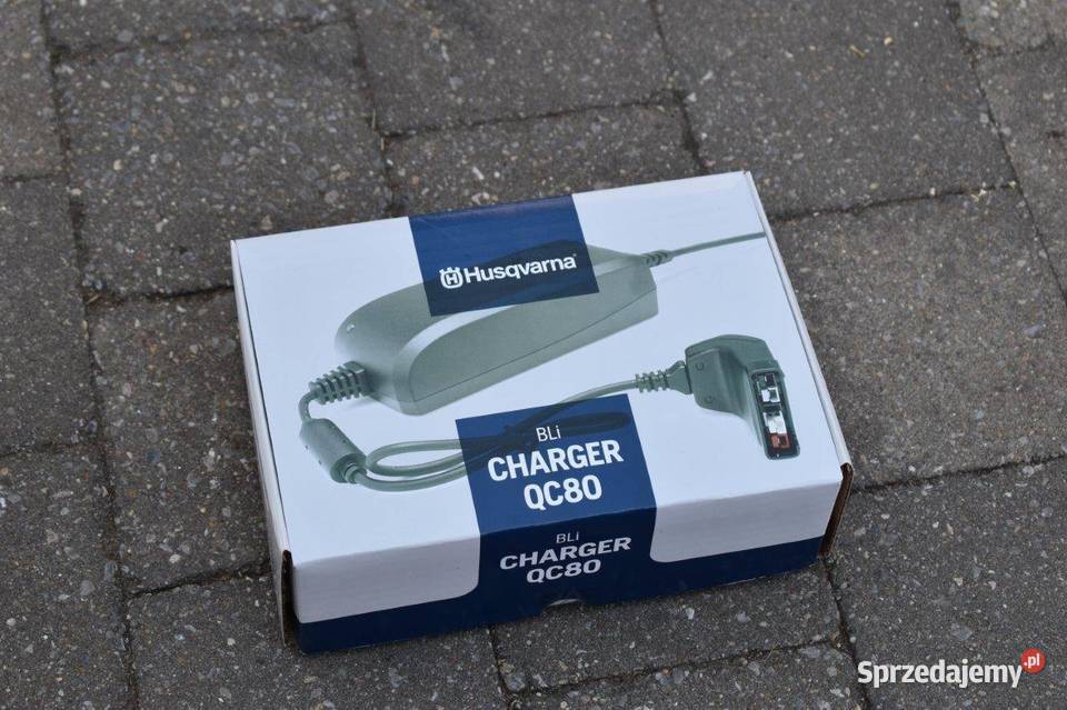 ŁADOWARKA Husqvarna BLi charger QC80 Rybnik Szczerbice sprzedam