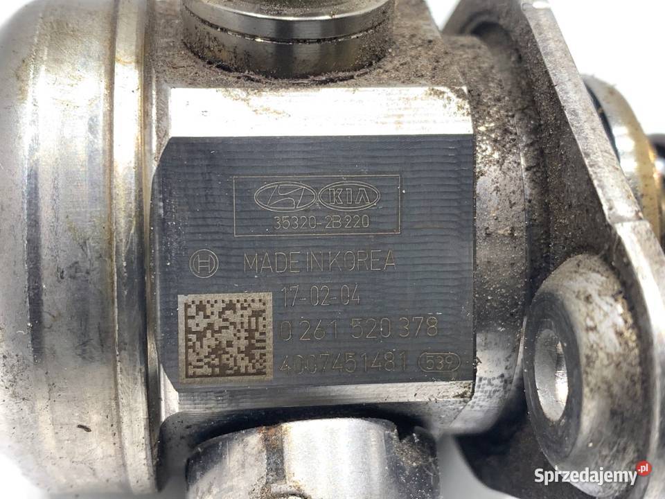 POMPA WYSOKIEGO CIŚNIENIA KIA SPORTAGE IV