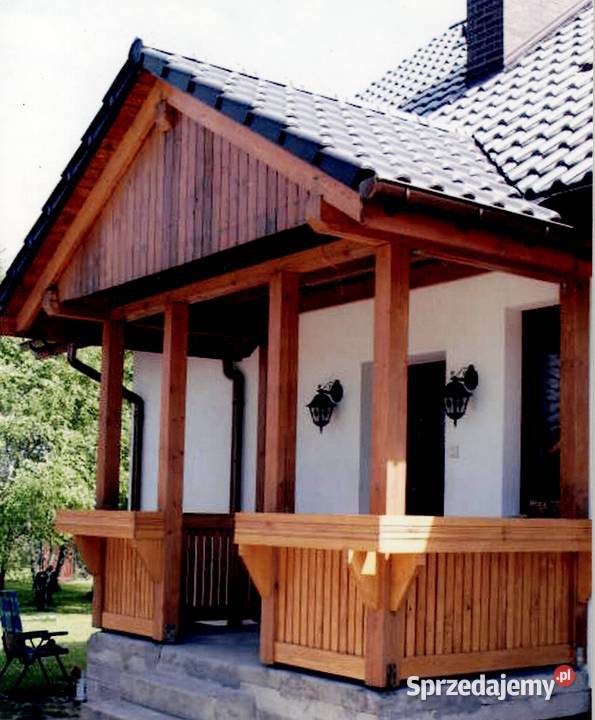 Tarasy domki szkieletowe wiaty zadaszenia Ropczyce