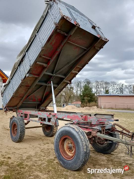 Przyczepa wywrotka 3 stronna 9 ton braun Grudziądz