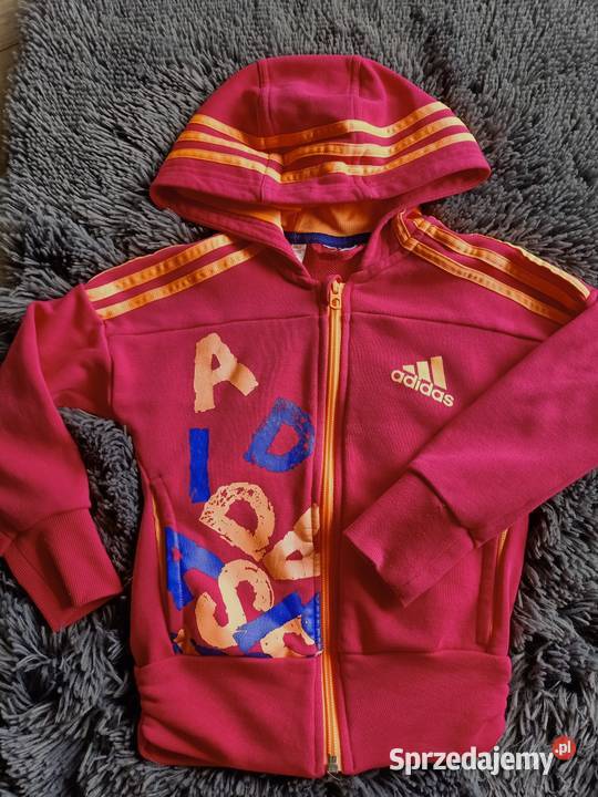 Bluza sportowa różowa dziewczęca 104 różowy