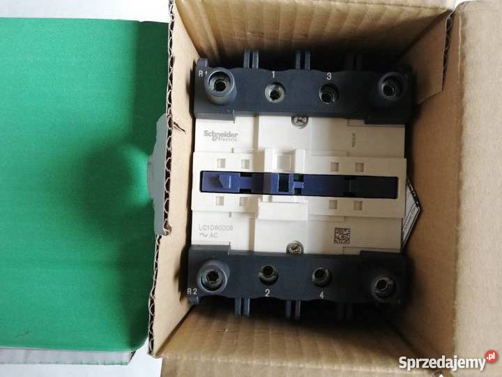 Stycznik 125A schneider lc1d80008 2xNO2xNC AC