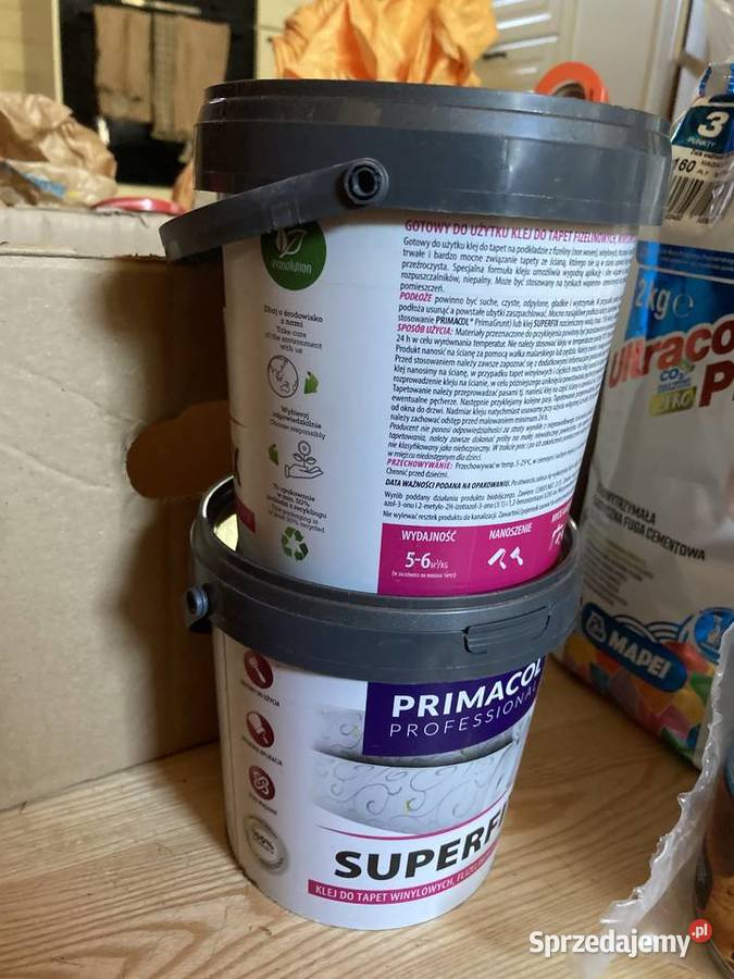 Klej do tapet Primacol Superfix małopolskie Kraków sprzedam
