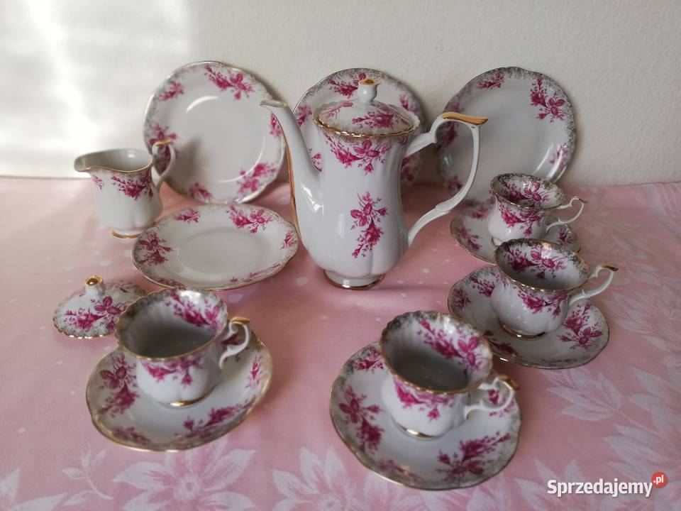 Porcelana Chodzież filiżanki dzbanek mlecznik Gorlice