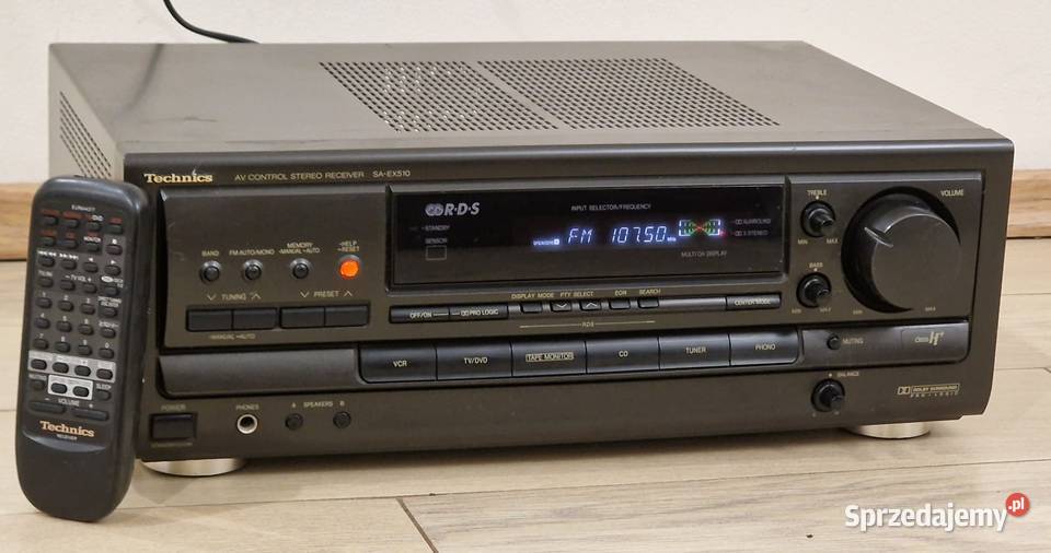Amplituner Technics SAEX510 CD Technics SLPG580a Amplitunery Piastów