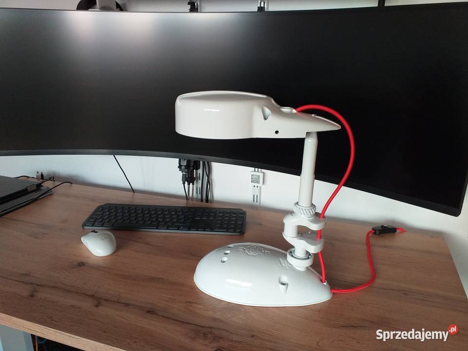 Lampa stołowa biurkowa WSK Rękodzieło Koszalin