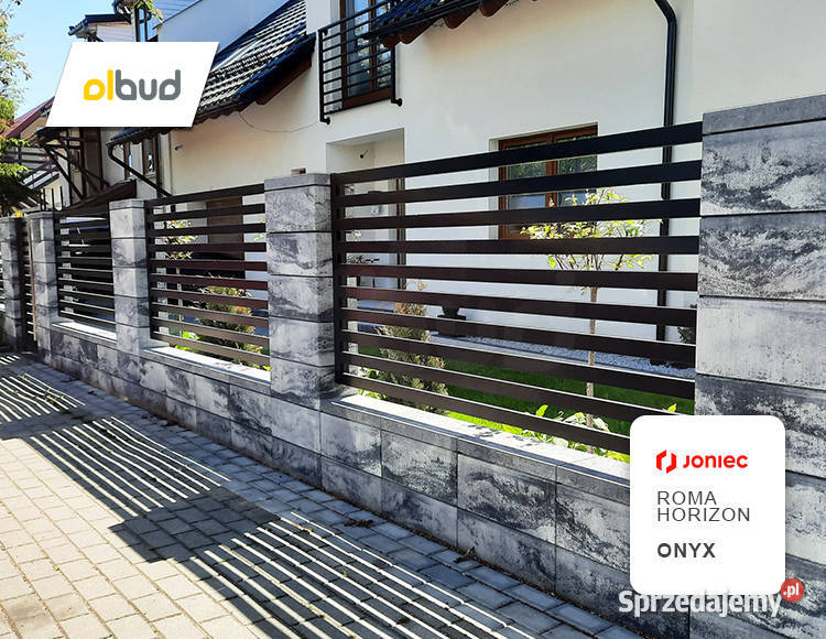 Daszek ogrodzeniowy gładki ROMA HORIZON Onyx Pruszcz Gdański
