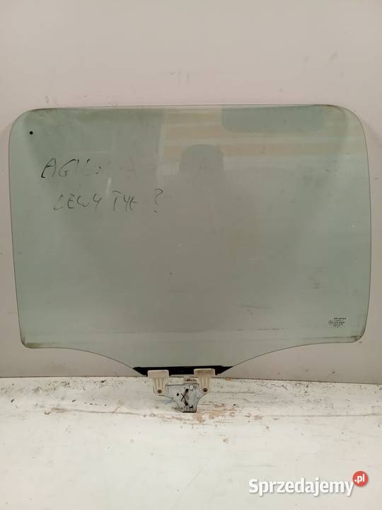 Szyba Drzwi Lewa Tylna Opel Agila 00 Możliwość wielkopolskie Bralin sprzedam