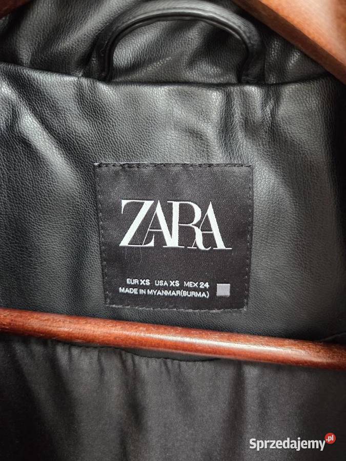 Czarny pikowany bezrękawnik długi kamizelka czarny Liszki