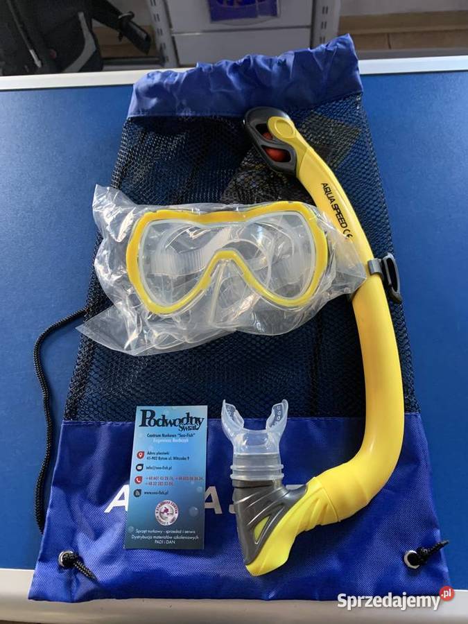 Maska nurkowa Enzo z fajką Samos dzieci Sporty wodne Bytom
