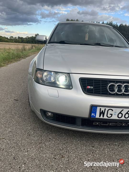 Audi S3 8l srebrny mazowieckie Chromin