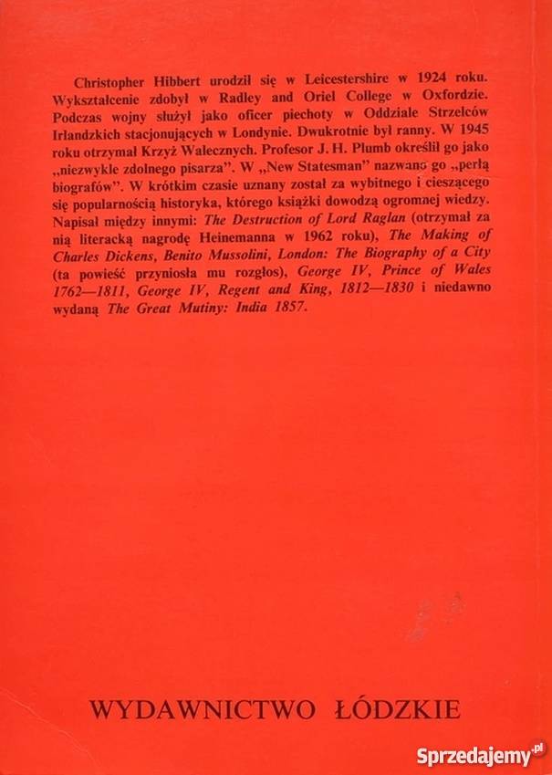 MEDYCEUSZE HIBBERT CHRISTOPHER Proza i poezja