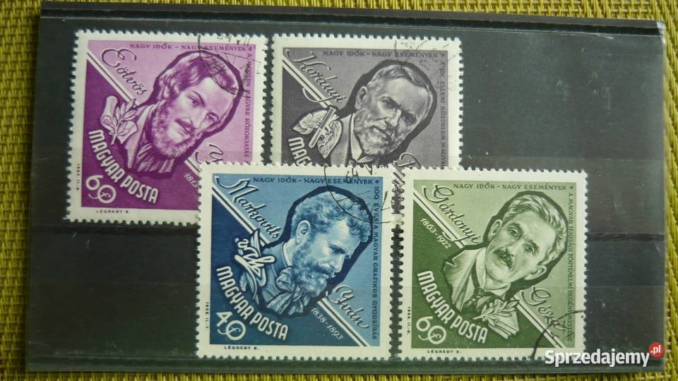 Znaczki Węgry Filatelistyka śląskie Myszków