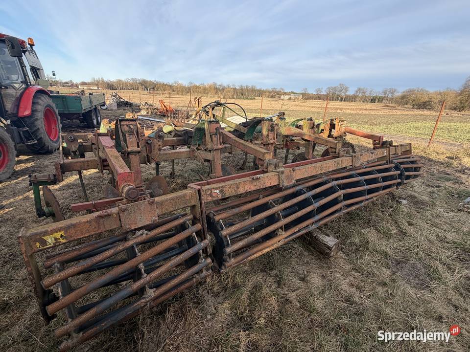 Gruber 47 m hydrauliczny 11 łap Wał rurowy nieuszkodzony Człopa