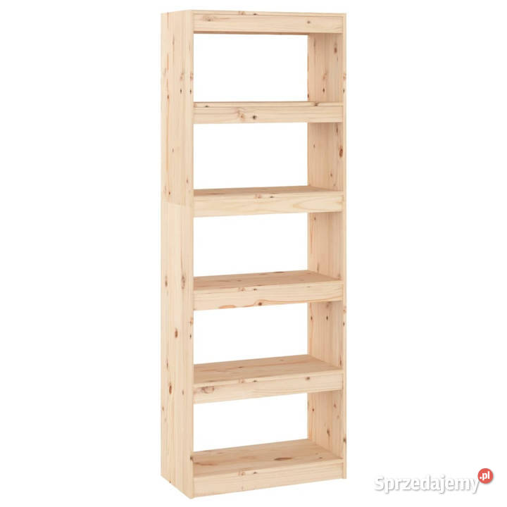Regał na książkiprzegroda 60x30x1675 lite drewno mazowieckie Warszawa