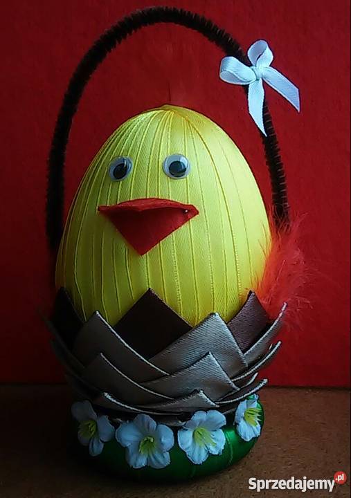 Kurczak w koszyczku ze wstążki Wrocław sprzedam