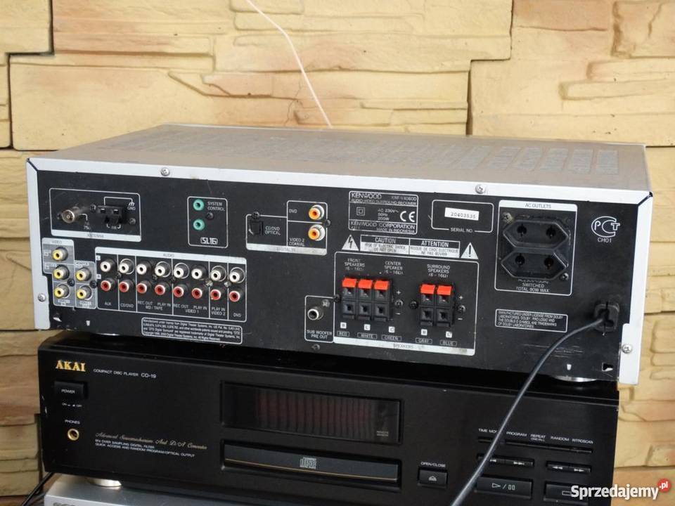 Amplituner Kenwood KRFV4060 mocny 200 wat Jasło