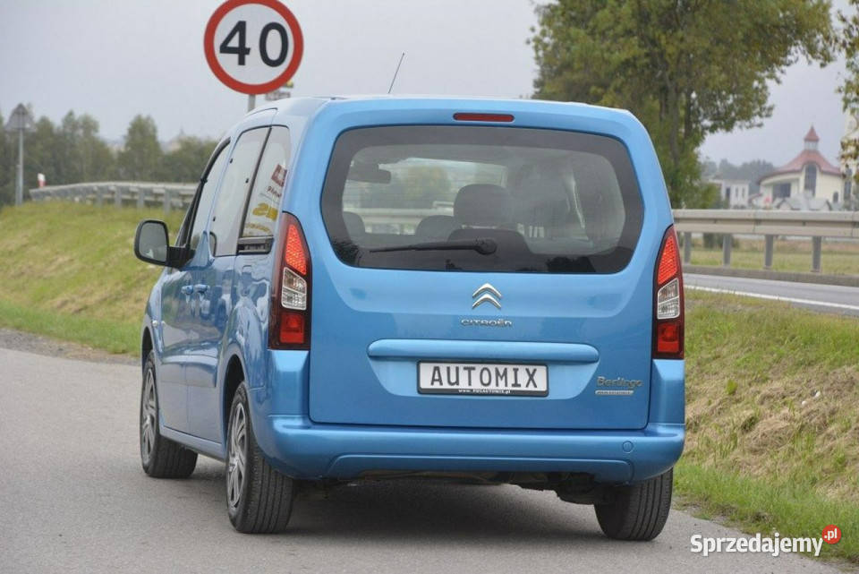 Citroen Berlingo 16HDI climatronic gwarancja ASR (kontrola trakcji) Sędziszów Małopolski