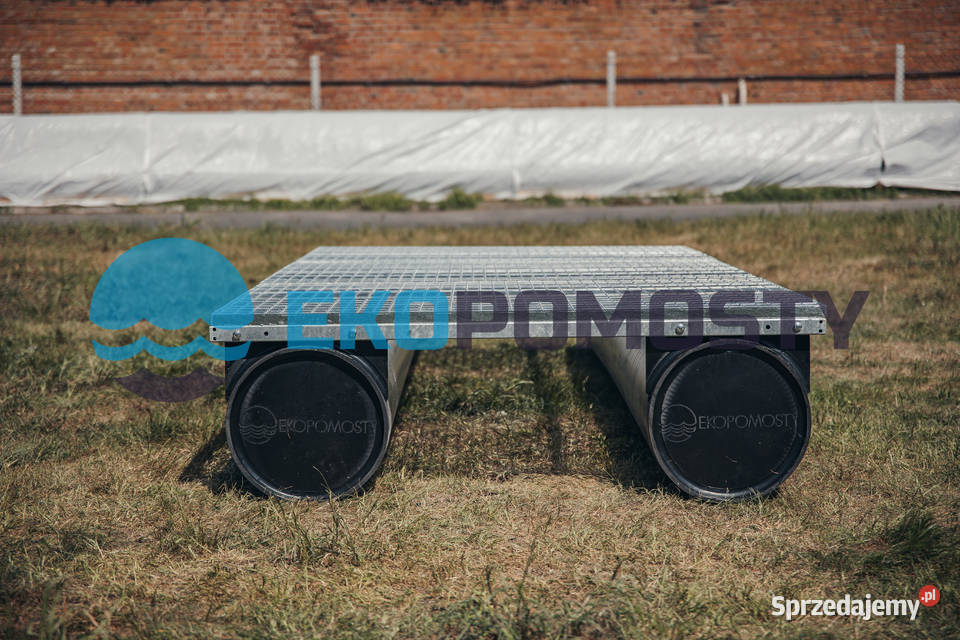 RĘKI Pomost pływający platforma pływająca 3x15m zachodniopomorskie Wałcz sprzedam