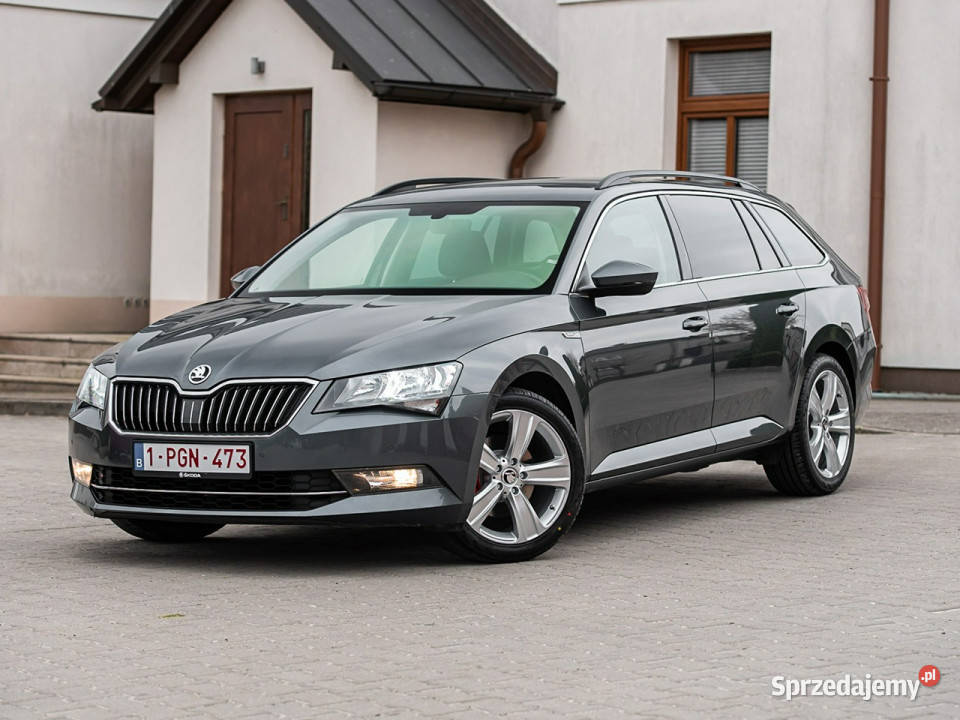koda Superb Sport Line 16TDI CR 120 Super Stan elektrochrom. lusterko wst. mazowieckie Zwoleń