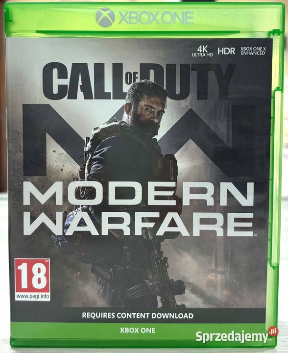 Xbox One Call of duty Modernwarfare Elbląg