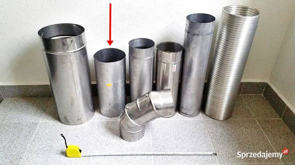 Rura spalinowa kwasoodporna 40160mm Koszalin sprzedam