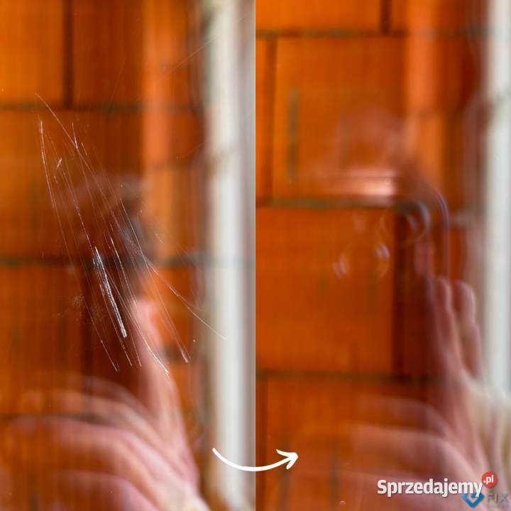 FIX GLASS Polerowanie szyb okiennych Usuwanie małopolskie Kraków usługi budowlane
