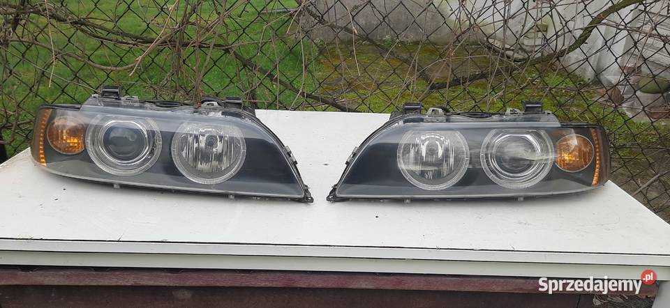 Sprzedam lampy e39 lift xenon Motoryzacja Dzierzązna