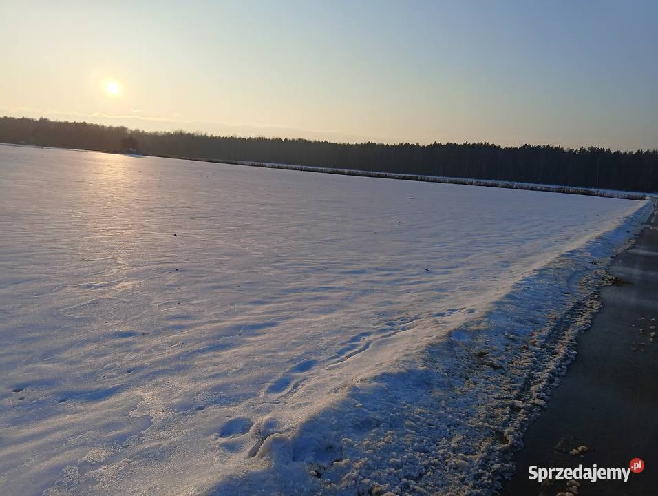 Działka budowlana 2182m2 Oblasy k Janowca Media budowlana Sprzedaż Janowiec
