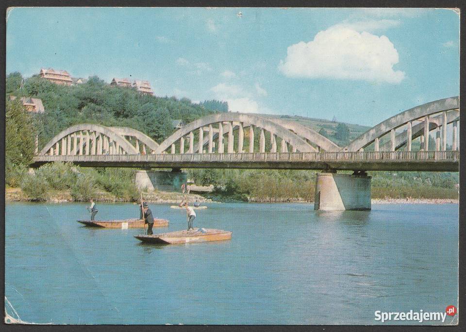 KROŚCIENKO MOST I NABRZEŻE 1974 BEZ OBIEGU Łódź sprzedam