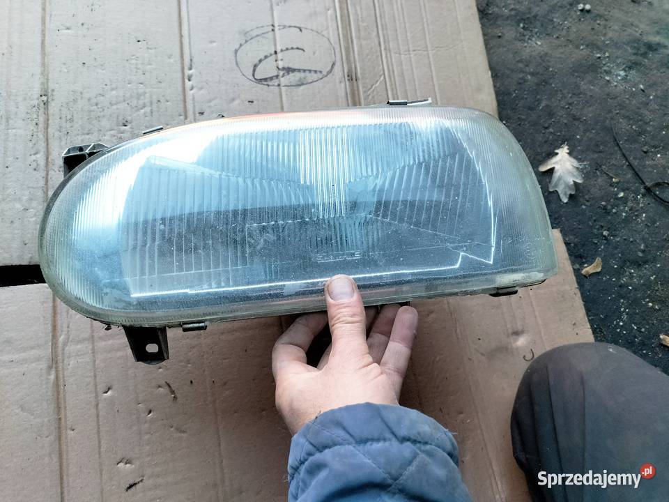 VW GOLF 3 LAMPA PRZÓD LEWA Lampy przednie lubelskie Kamień-Kolonia