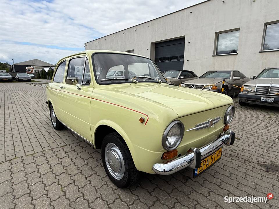 Fiat 850 renowacji Śliczny Stan Zabytkowy 50628km łódzkie Zgierz sprzedam