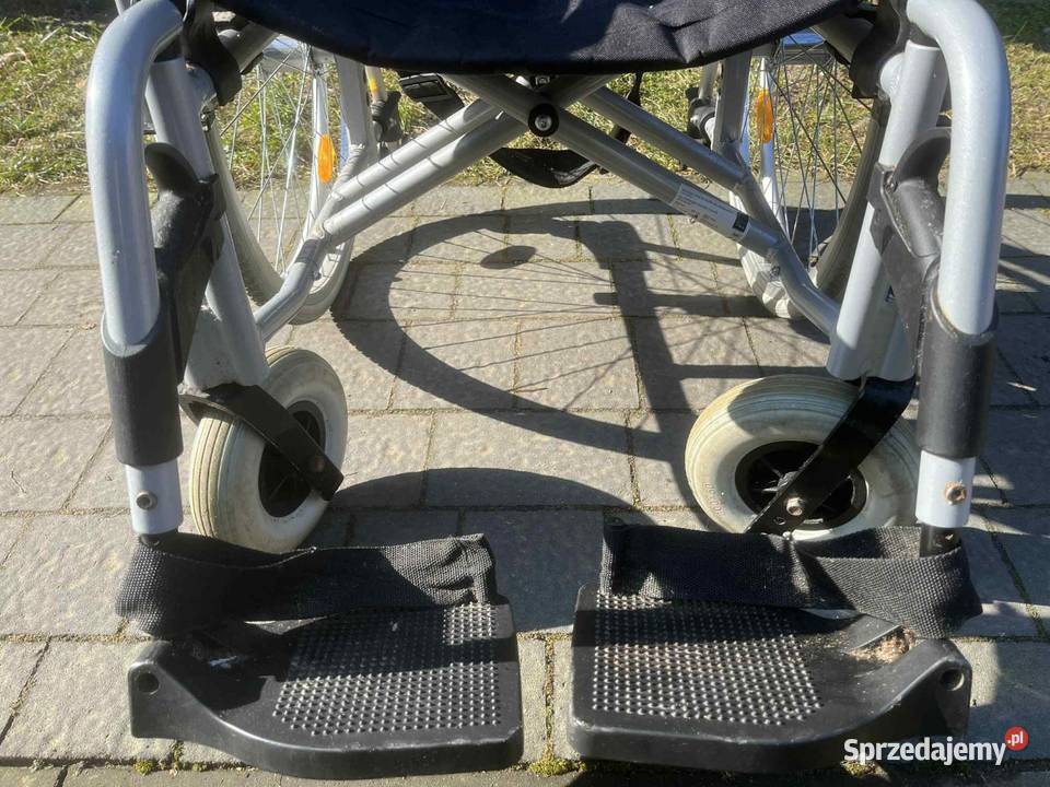 Wózek inwalidzki składany lekki sprawny Koprzywnica