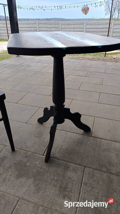 Stolik kawowy plus krzesło PRL Pozostałe kujawsko-pomorskie Młodocin