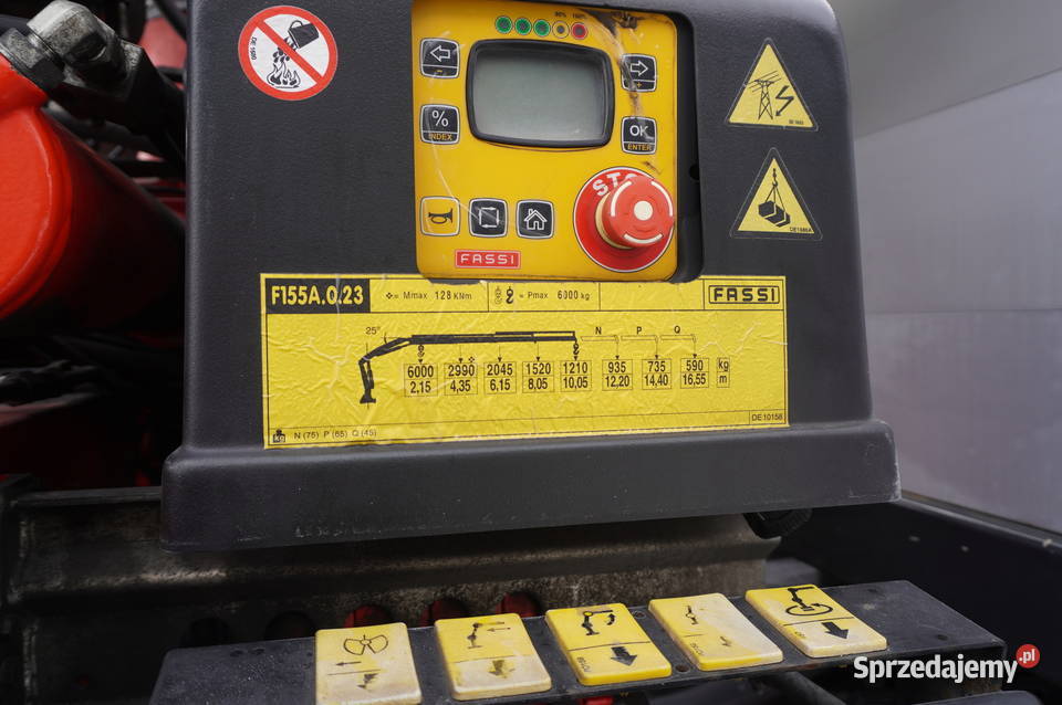 MercedesBenz Arocs 2633 burtowy HDS FASSI tempomat Kraków