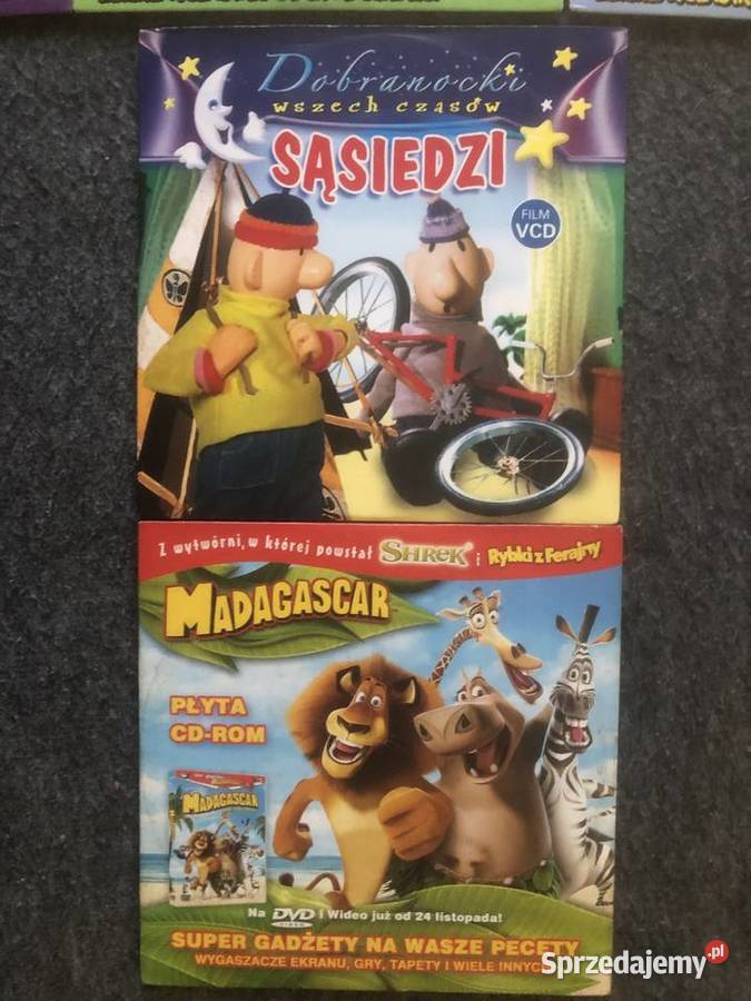 Sąsiedzi kolekcja bajek na VCD Pozostałe śląskie Jaworzno