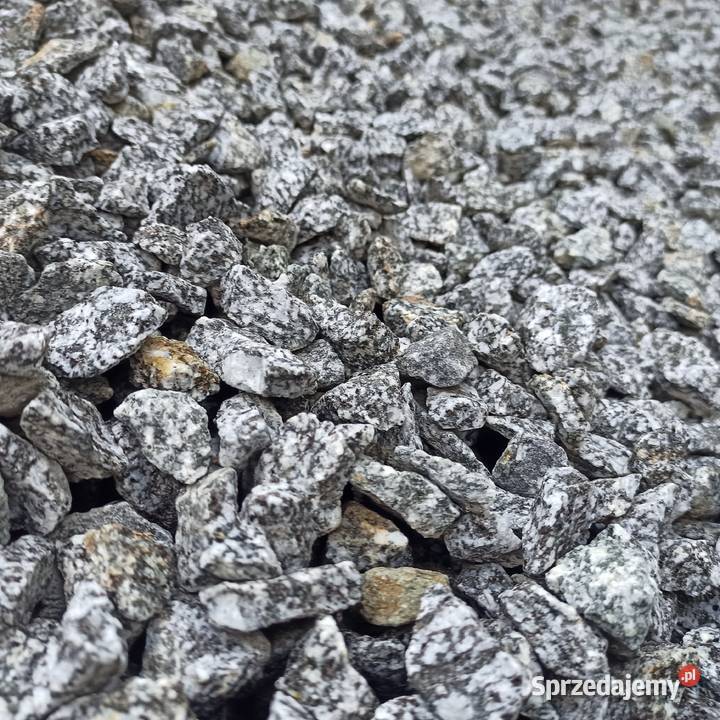 Grys Granitowy Dalmatian szary Kamień ozdobny Grys i kermazyt Jaworzno sprzedam